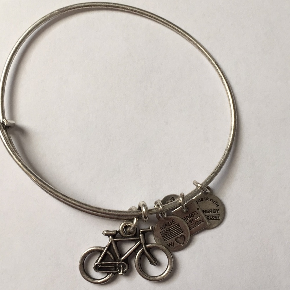 Alex and Ani Bicycle bracelet